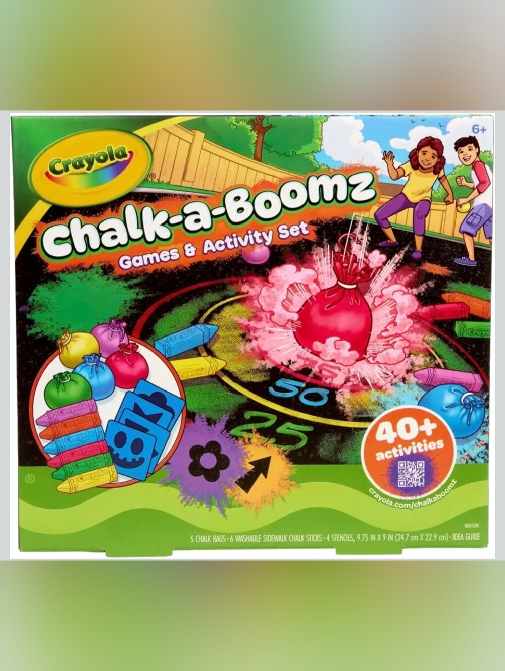 Crayola Chalk-a-Boomz Games & Activity Set